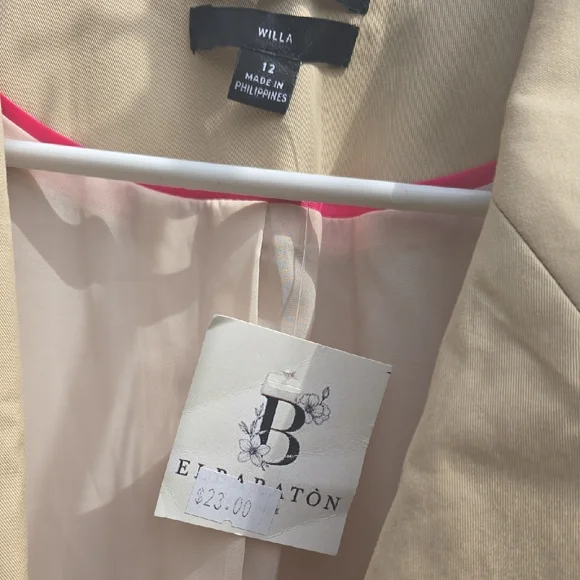 J. Crew Women's Beige Single-Button Blazer - Picture 2 of 8